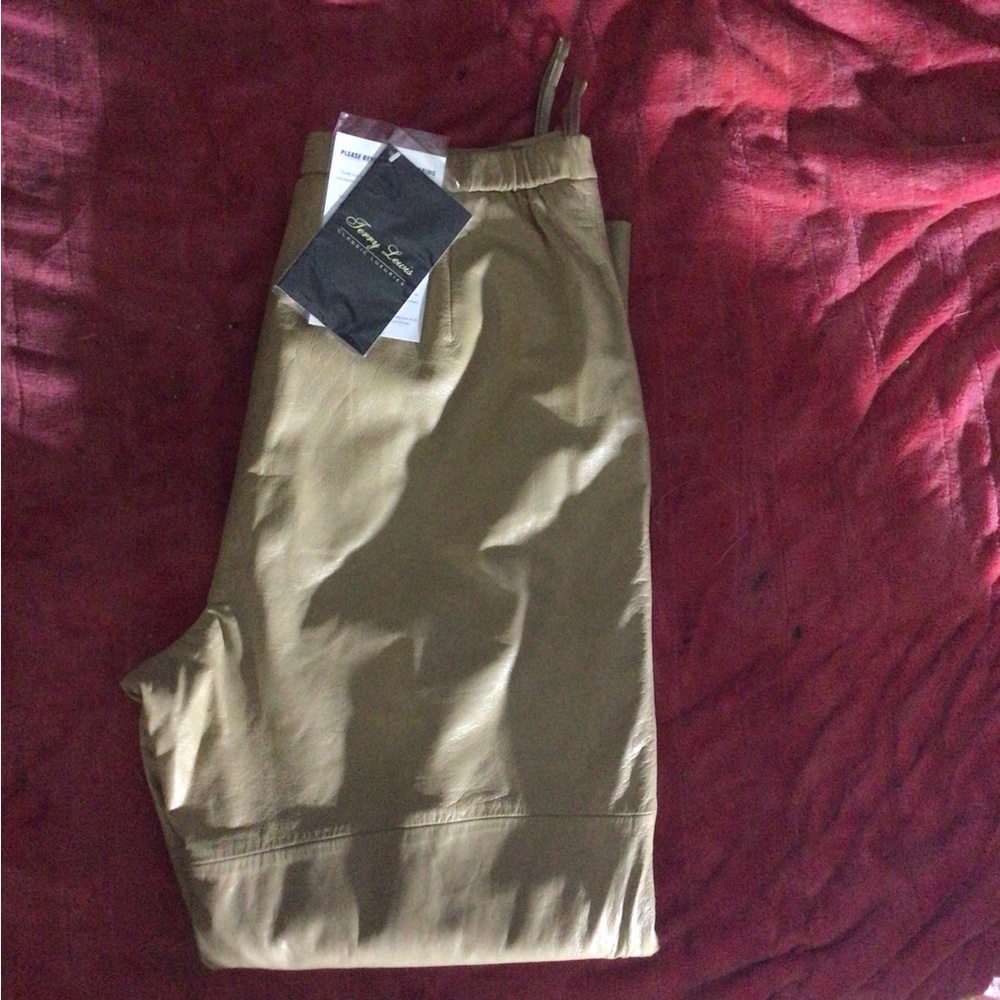Terry Lewis Classic Luxuries Gold Pants